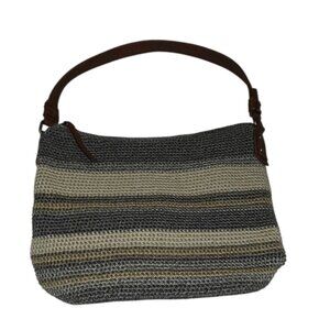 The Sak Sequoia Hobo Slouchy Shoulder Bag Purse Boho Hand Crochet Lagenlook